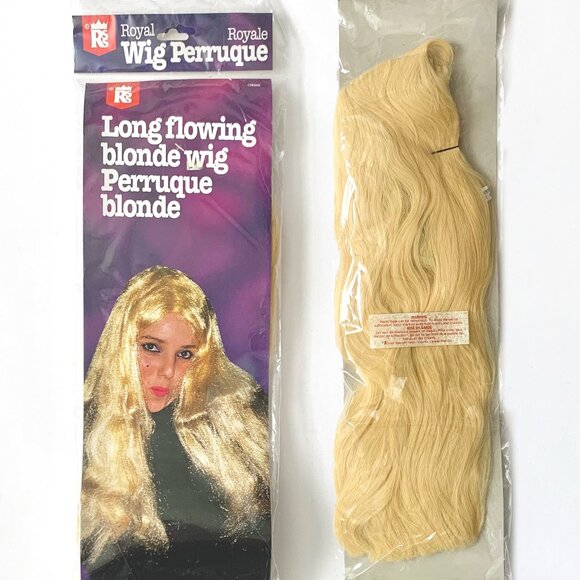 Blonde Long Wig Adult Yellow Taylor Swift Halloween Costume Prep Preppy Romantic - Picture 1 of 7